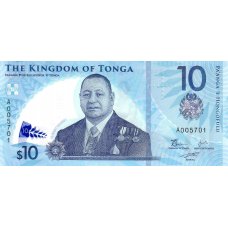 (329) ** PNew (PN52) Tonga - 10 Pa'anga Year 2023